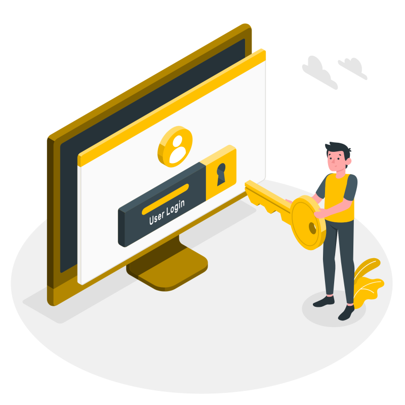 Customer Login Page Image